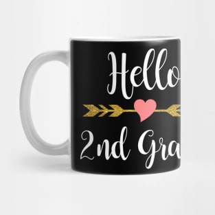 Hello 2nd Grade Back To School Mug